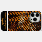 Coques Case-Mate iPhone Beauté des peaux de serpent dans la nature (Verso (horizontal))