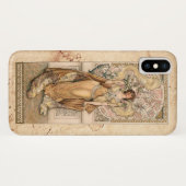 Coques Case-Mate iPhone Beauté du Nouveau Victorien d'or (Dos (Horizontal))