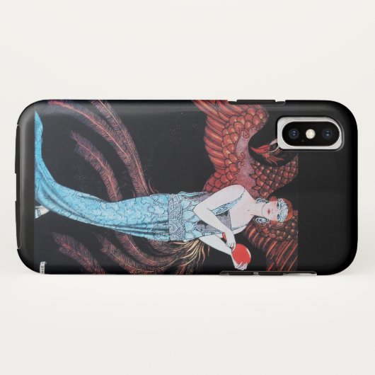 COQUES Case-Mate iPhone BEAUTÉ ET PHOENIX, DESIGNER MODE COMPOSÉ ARTISTE (Dos (Horizontal))