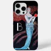 COQUES Case-Mate iPhone BEAUTÉ ET PHOENIX, MODE, MASQUER LE MONOGRAMME ART (Verso)