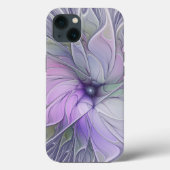 Coques Case-Mate iPhone Beauté étonnante Fleur d'art Abstrait fractal mode (Verso)