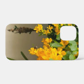 Coques Case-Mate iPhone Beauté Fleur Dorée (Verso (horizontal))