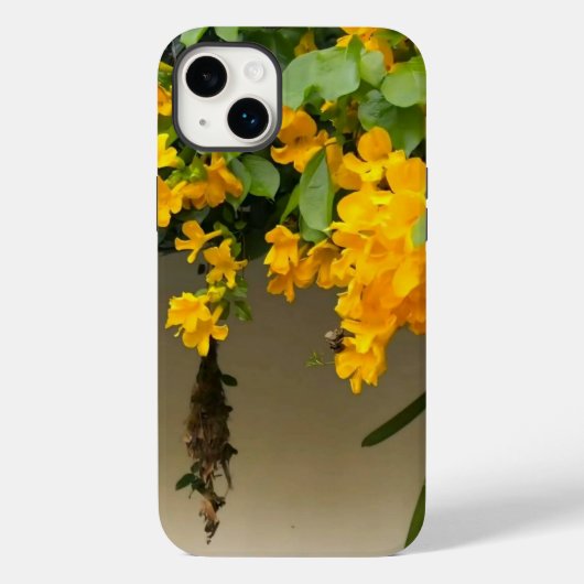 Coques Case-Mate iPhone Beauté Fleur Dorée (Verso)