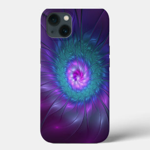 Case-Mate iPhone Case Beauté florale abstraite, art fractal coloré de fl