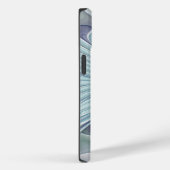 Coques Case-Mate iPhone Beauté florale Abstraite moderne Blue Pastel Flowe (Verso / Droite)