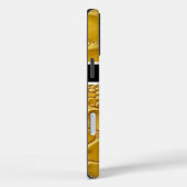 Coques Case-Mate iPhone Beauté inattendue d'un serpent jaune vif (Verso / Droite)