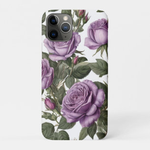 Case-Mate iPhone Case "Beauté intemporelle : Roses violettes provinciale