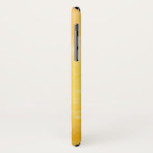 Coques Case-Mate iPhone Beauté jaune (Dos/Gauche)
