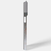 Coques Case-Mate iPhone BEAUTÉ ROMANTIQUE / Portrait de femme en Sepia Bro (Verso / Droite)