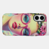 Coques Case-Mate iPhone Beauté tropicale rétro (Verso (horizontal))