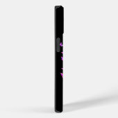 Coques Case-Mate iPhone Beautifly Motif Purple ajouter Nom (Verso / Droite)