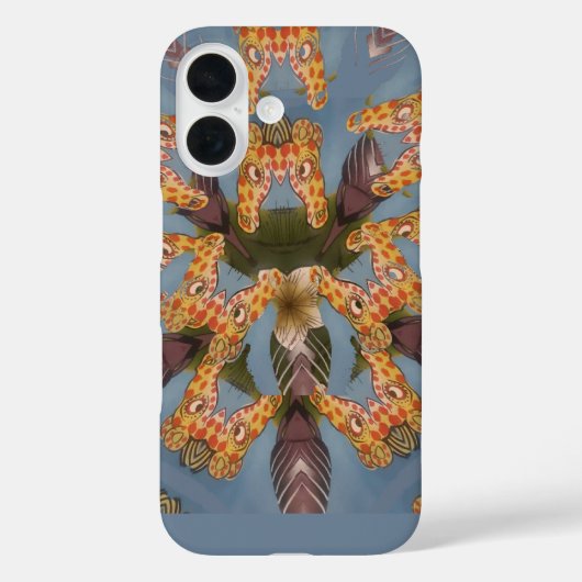 Coques Case-Mate iPhone Beautiful amazing Funny African Giraffe pat (Verso)