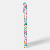 Coques Case-Mate iPhone Beautiful Colorful Garden Monogrammed (Verso / Gauche)