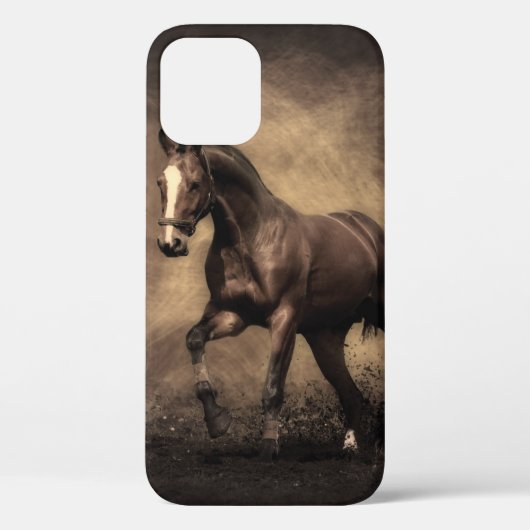 Coques Case-Mate iPhone Beautiful horse throw pillow (Verso)