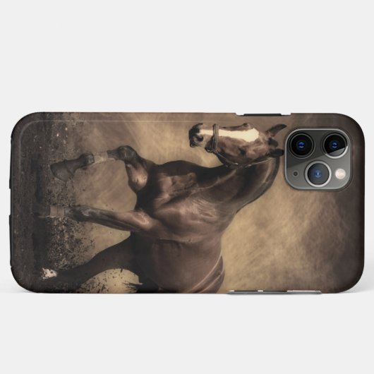 Coques Case-Mate iPhone Beautiful horse throw pillow (Dos (Horizontal))