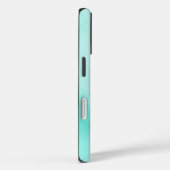 Coques Case-Mate iPhone Beautiful Mint Green Personalized  (Verso / Droite)