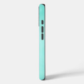 Coques Case-Mate iPhone Beautiful Mint Green Personalized  (Verso / Gauche)