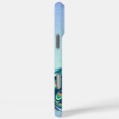 Coques Case-Mate iPhone Beautiful Peacock  (Verso / Droite)