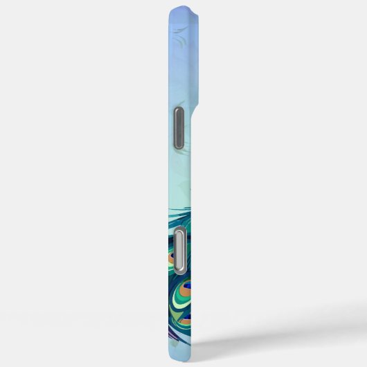 Coques Case-Mate iPhone Beautiful Peacock  (Verso / Droite)