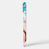 Coques Case-Mate iPhone Beautiful Pink Christmas Girl 01 (Verso / Gauche)