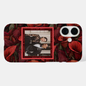 Coques Case-Mate iPhone Beautiful Red Calla Lilies Rustic Wedding (Verso (horizontal))