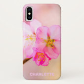 Coques Case-Mate iPhone Beautiful Sakura Cherry (Dos)