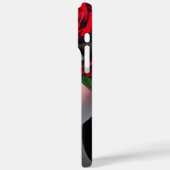 Coques Case-Mate iPhone Beautiful Woman with Red Rose (Verso / Gauche)