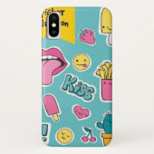 Coques Case-Mate iPhone Beaux autocollants cool (Dos)