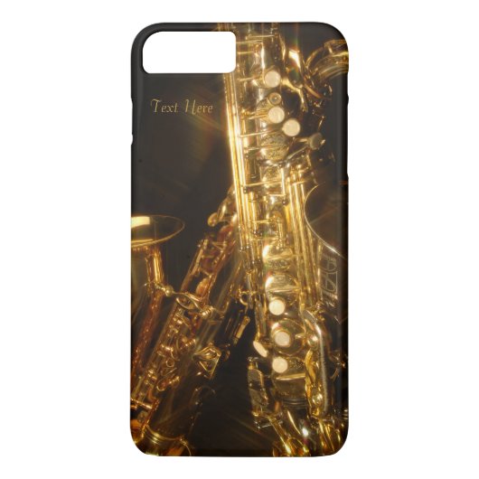 Coques Case-Mate iPhone Beaux cas plus de l'iPhone 7 de Saxaphone (Dos)
