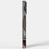 Coques Case-Mate iPhone Beaux Coeurs de Noël Fêtes Couleurs de saison (Verso / Droite)