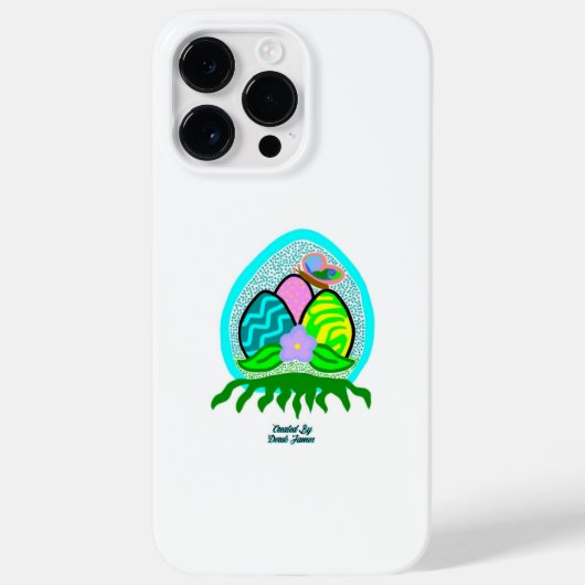 Coques Case-Mate iPhone Beaux oeufs de Pâques Apple iPhone 14 Pro Max (Verso)