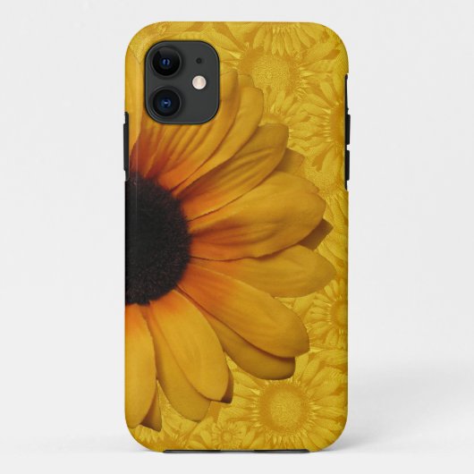 Coques Case-Mate iPhone Beaux tournesols jaunes (Dos)
