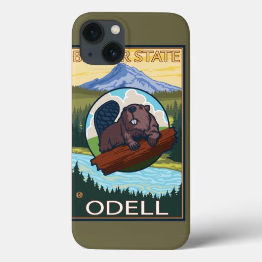 Coques Case-Mate iPhone Beaver & Mt. Hood - Odell, Oregon (Verso)