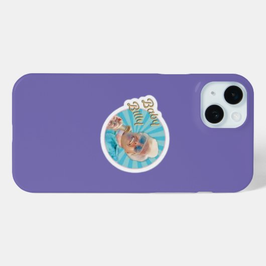 Coques Case-Mate iPhone bébé billy (Verso (horizontal))