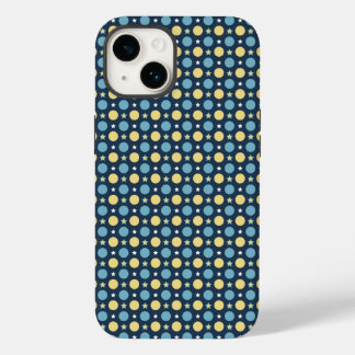 Coques Pour iPhone Bébé Bleu Jaune Motif Pois