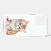 Coques Case-Mate iPhone Bébé Chat Adorable Félin Mignon (Verso (horizontal))
