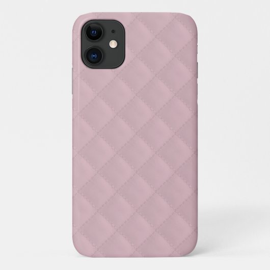 Coques Case-Mate iPhone Bébé Cuir à couture rose (Dos)