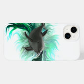 Coques Case-Mate iPhone Bébé dauphin (Verso (horizontal))