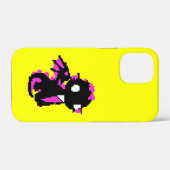 Coques Case-Mate iPhone Bébé dragon pixelisé mignon (Verso (horizontal))
