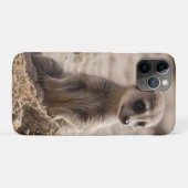 Coques Case-Mate iPhone Bébé Meerkat Jouant Dans Le Sable, (Dos (Horizontal))