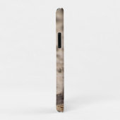 Coques Case-Mate iPhone Bébé Meerkat Jouant Dans Le Sable, (Dos/Droite)
