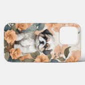 Coques Case-Mate iPhone Bébé mignon Animaux - Chih Tzu Puppy (Verso (horizontal))