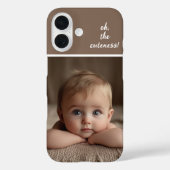 Coques Case-Mate iPhone Bébé mignon photo (Verso)