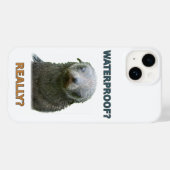 Coques Case-Mate iPhone Bébé phoque mignon mouillé (Verso (horizontal))