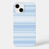 Coques Case-Mate iPhone Bébé rayures bleues (Verso)