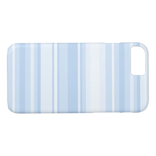 Coques Case-Mate iPhone Bébé rayures bleues (Dos (Horizontal))