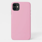 Coques Case-Mate iPhone Bébé rose couleur solide (Dos)