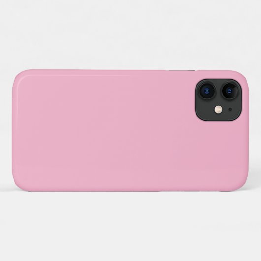 Coques Case-Mate iPhone Bébé rose couleur solide (Dos (Horizontal))