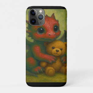 Case-Mate iPhone Case Bébé rouge mignon avec ours en peluche