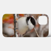 Coques Case-Mate iPhone Bécasseau noir adulte en neige (Verso (horizontal))